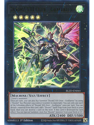 DoomZ XIII Over - Graflareio - BLZD-EN045 - Ultra Rare