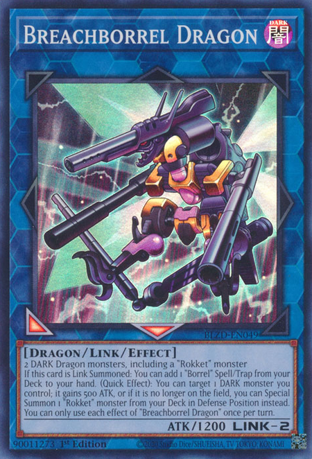 Breachborrel Dragon - BLZD-EN049 - Super Rare 1