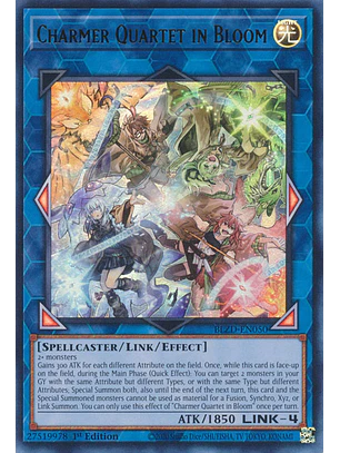 Charmer Quartet in Bloom - BLZD-EN050 - Ultra Rare
