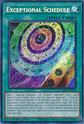 Exceptional Schedule - BLZD-EN054 - Secret Rare - thumbnail 1