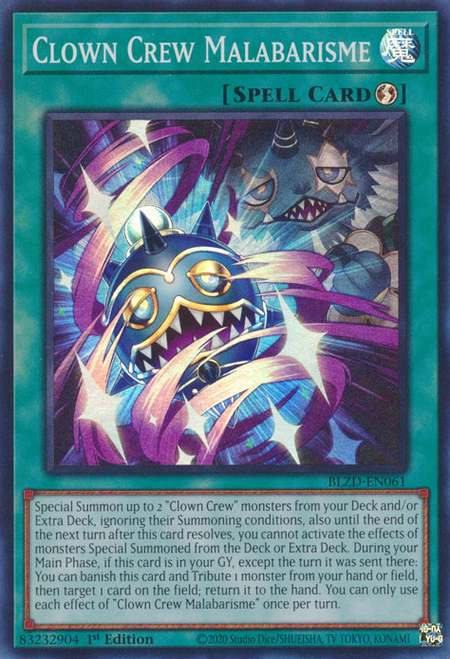 Clown Crew Malabarisme - BLZD-EN061 - Super Rare 1