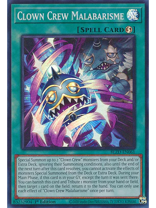Clown Crew Malabarisme - BLZD-EN061 - Super Rare