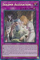 Solemn Accusation - BLZD-EN079 - Secret Rare - Miniatura 1