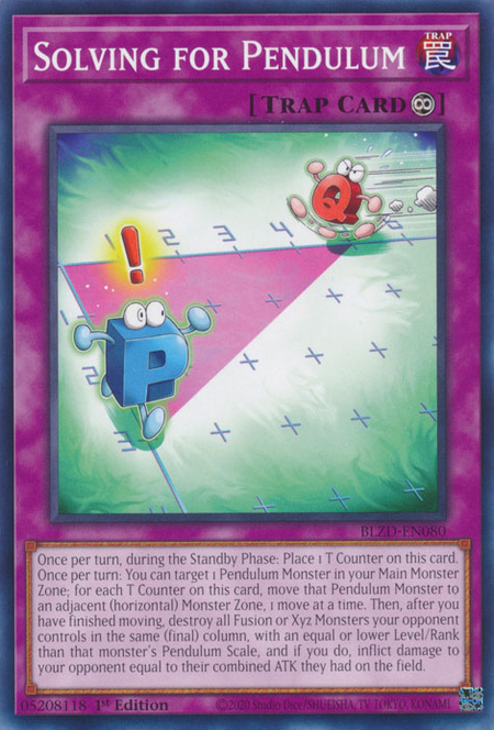 Solving for Pendulum - BLZD-EN080 - Common 1
