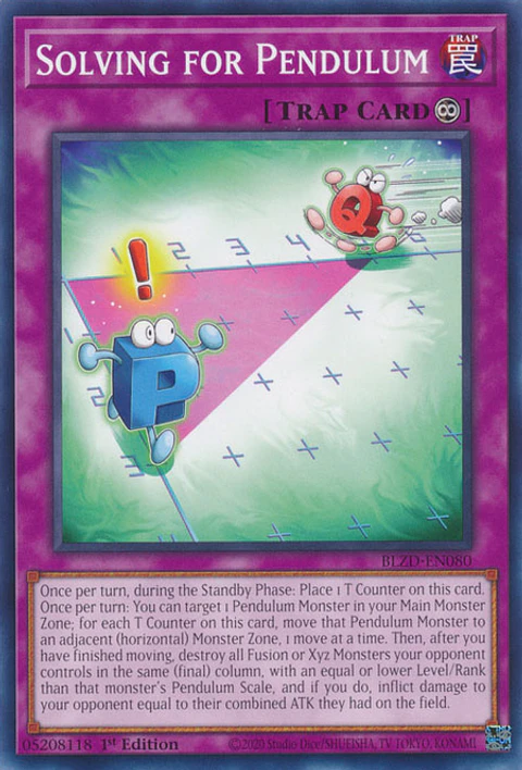 Solving for Pendulum - BLZD-EN080 - Common