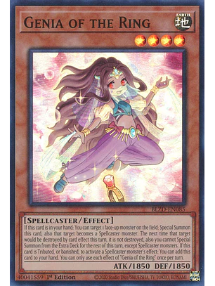 Genia of the Ring - BLZD-EN085 - Super Rare