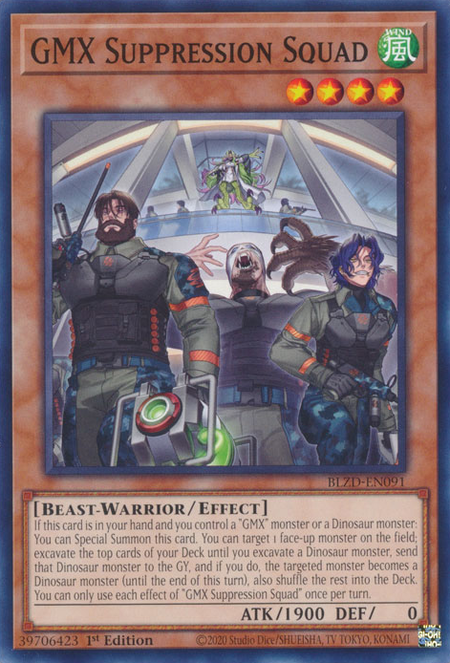 GMX Suppression Squad - BLZD-EN091 - Common 1