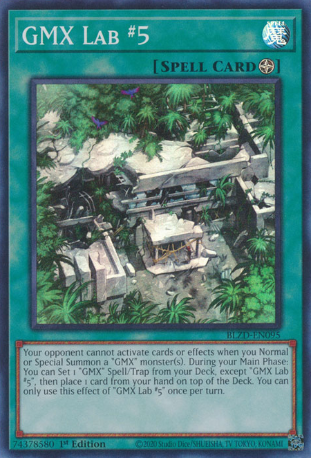 GMX Lab #5 - BLZD-EN095 - Super Rare 1