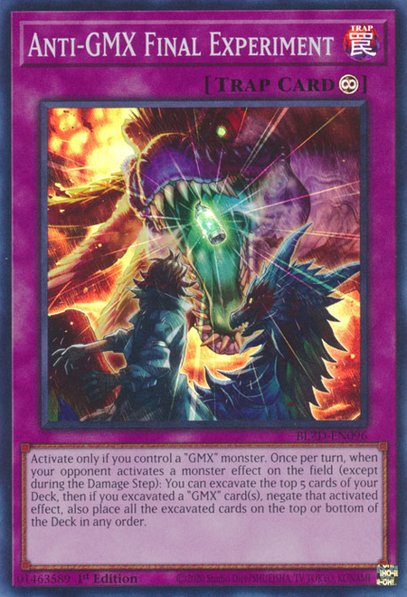 Anti-GMX Final Experiment - BLZD-EN096 - Super Rare 1