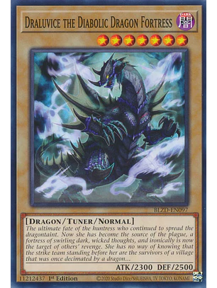 Draluvice the Diabolic Dragon Fortress - BLZD-EN097 - Common