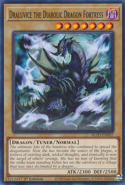 Draluvice the Diabolic Dragon Fortress - BLZD-EN097 - Common