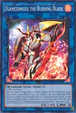 Flametongue the Burning Blade - BLZD-EN099 - Super Rare - thumbnail 1