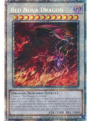 Red Nova Dragon - BLZD-EN101 - Starlight Rare