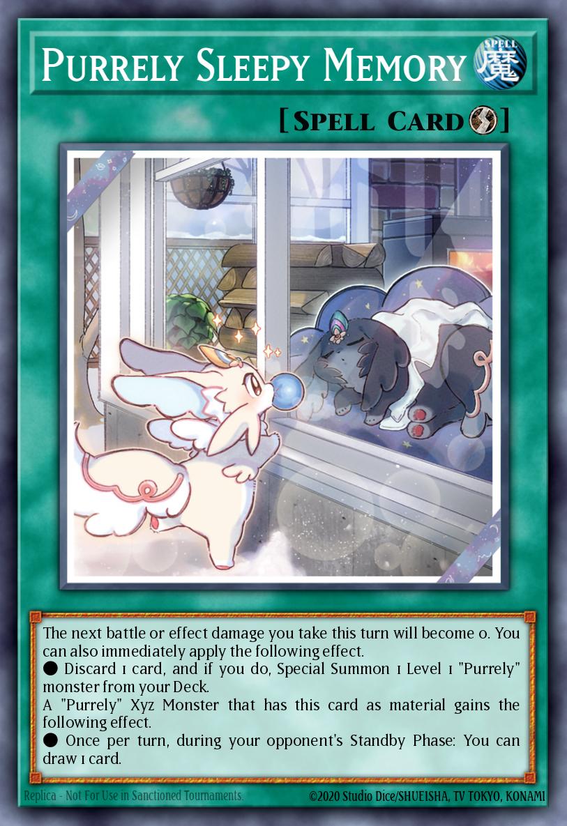 Purrely Sleepy Memory - OP24-EN010 - Super Rare 1