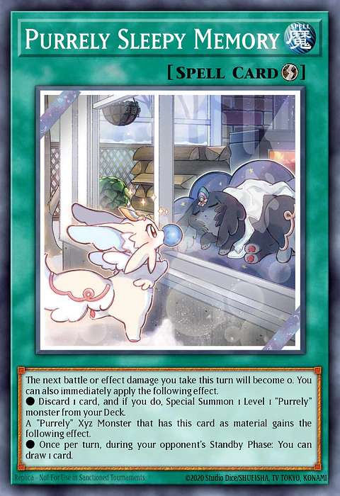 Purrely Sleepy Memory - OP24-EN010 - Super Rare