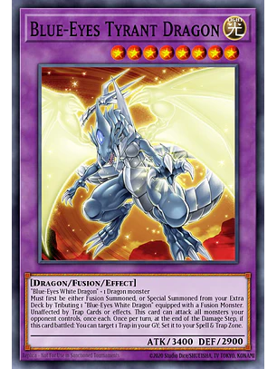 Blue-Eyes Tyrant Dragon - 25LP-EN019 - Secret Rare