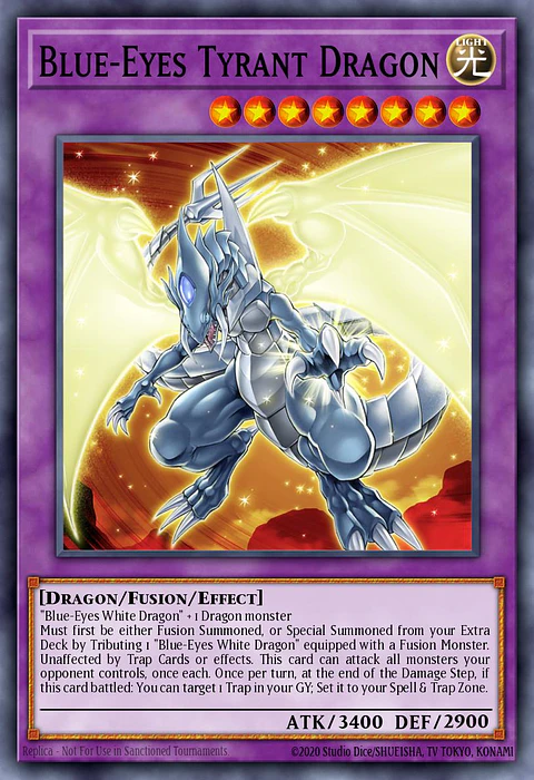 Blue-Eyes Tyrant Dragon - 25LP-EN019 - Secret Rare