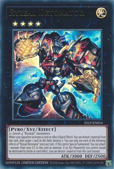 Ryzeal Detonator - 25LP-EN014 - Ultra Rare
