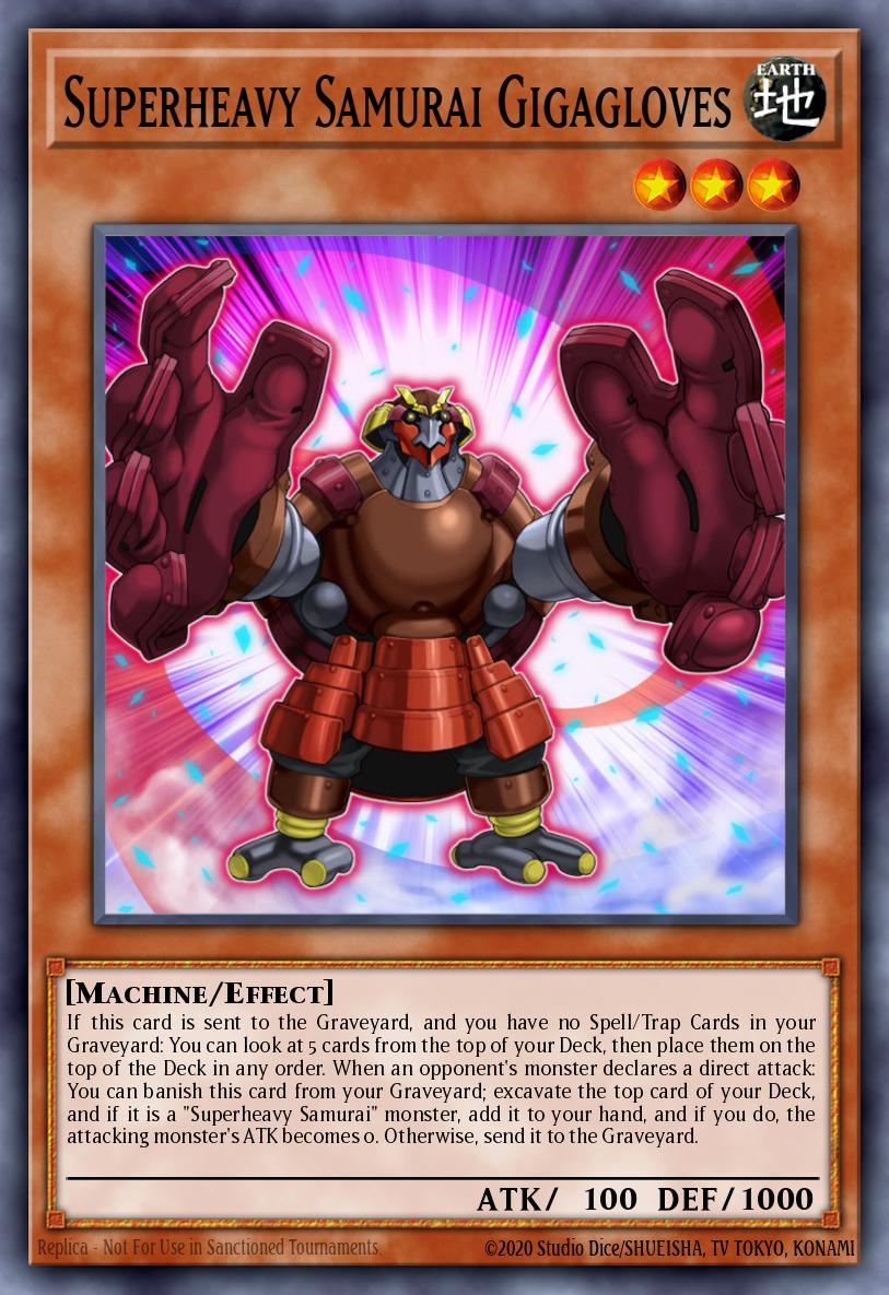 Superheavy Samurai Gigagloves - SP17-EN010 - Common 1