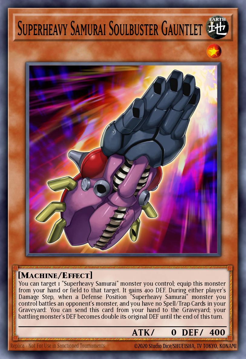Superheavy Samurai Soulbuster Gauntlet - SP17-EN012 - Common 1