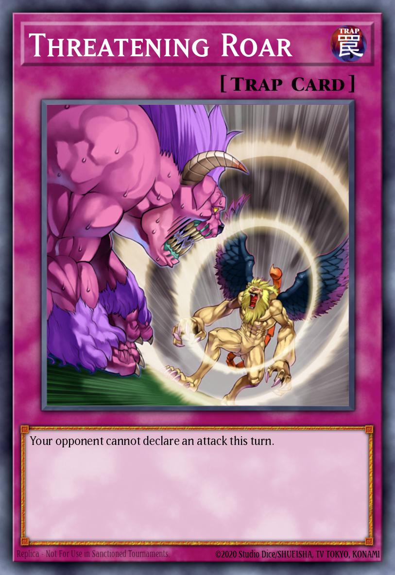 Threatening Roar - DEM1-EN018 - Common 1