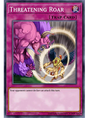 Threatening Roar - DEM1-EN018 - Common