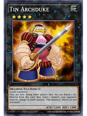 Tin Archduke - BP03-EN128 - Shatterfoil Rare