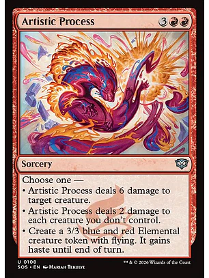 Artistic Process - SOS-108 - Uncommon