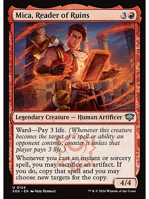 Mica, Reader of Ruins - SOS-0124 - Uncommon