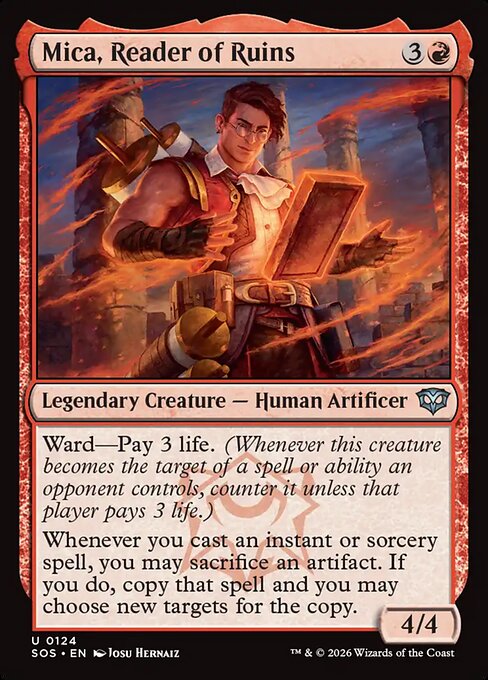 Mica, Reader of Ruins - SOS-0124 - Uncommon 1