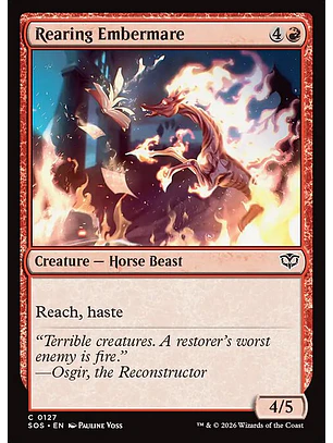 Rearing Embermare - SOS-127 - Common