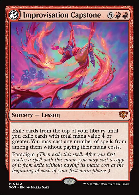Improvisation Capstone - SOS-120 - Mythic 1