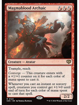 Magmablood Archaic - SOS-123 - Rare