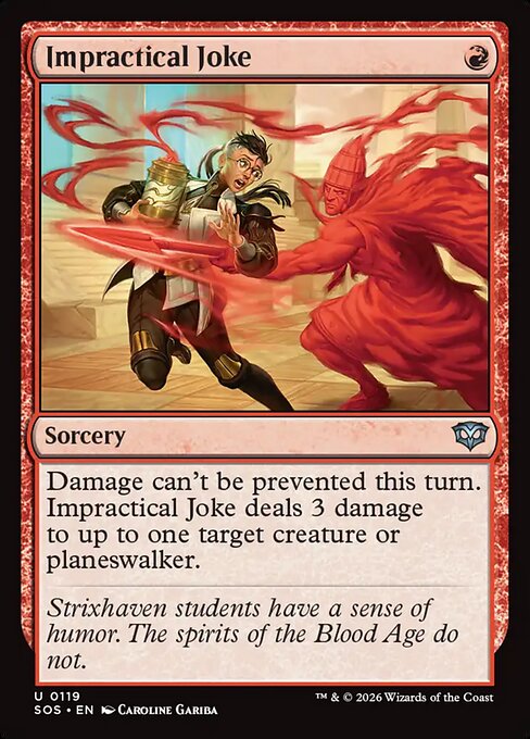 Impractical Joke - SOS-119 - Uncommon 1