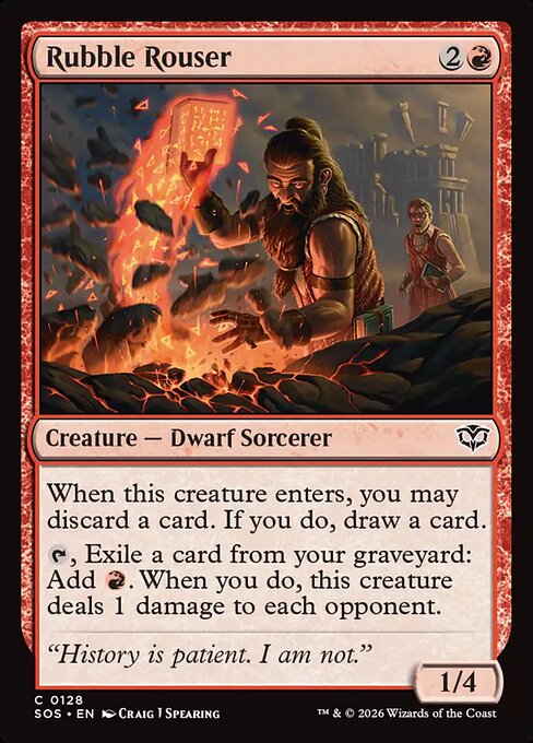 Rubble Rouser - SOS-128-F - Common - Foil 1