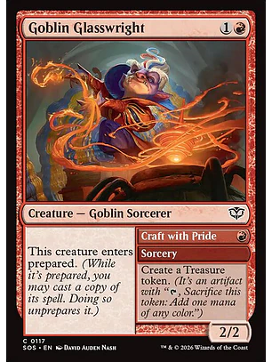 Goblin Glasswright // Craft with Pride - SOS-117 - Common