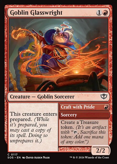 Goblin Glasswright // Craft with Pride - SOS-117 - Common 1