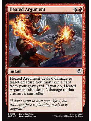 Heated Argument - SOS-118 - Common