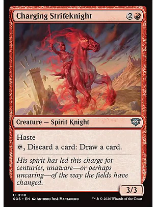 Charging Strifeknight - SOS-110 - Uncommon