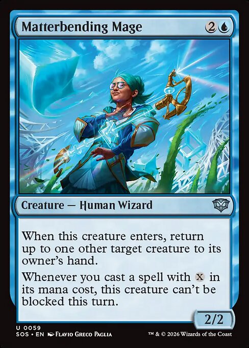 Matterbending Mage - SOS-059 - Uncommon 1