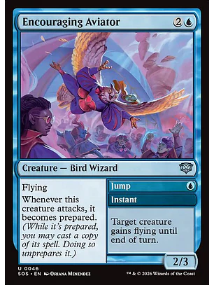 Encouraging Aviator // Jump - SOS-046 - Uncommon