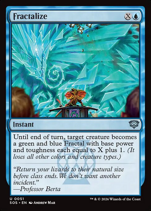 Fractalize - SOS-051-F - Uncommon - Foil 1
