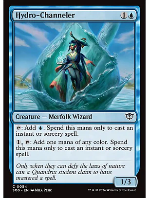 Hydro-Channeler - SOS-54-F - Common - Foil