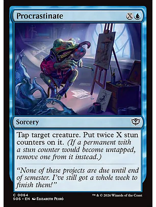 Procrastinate - SOS-64 - Common