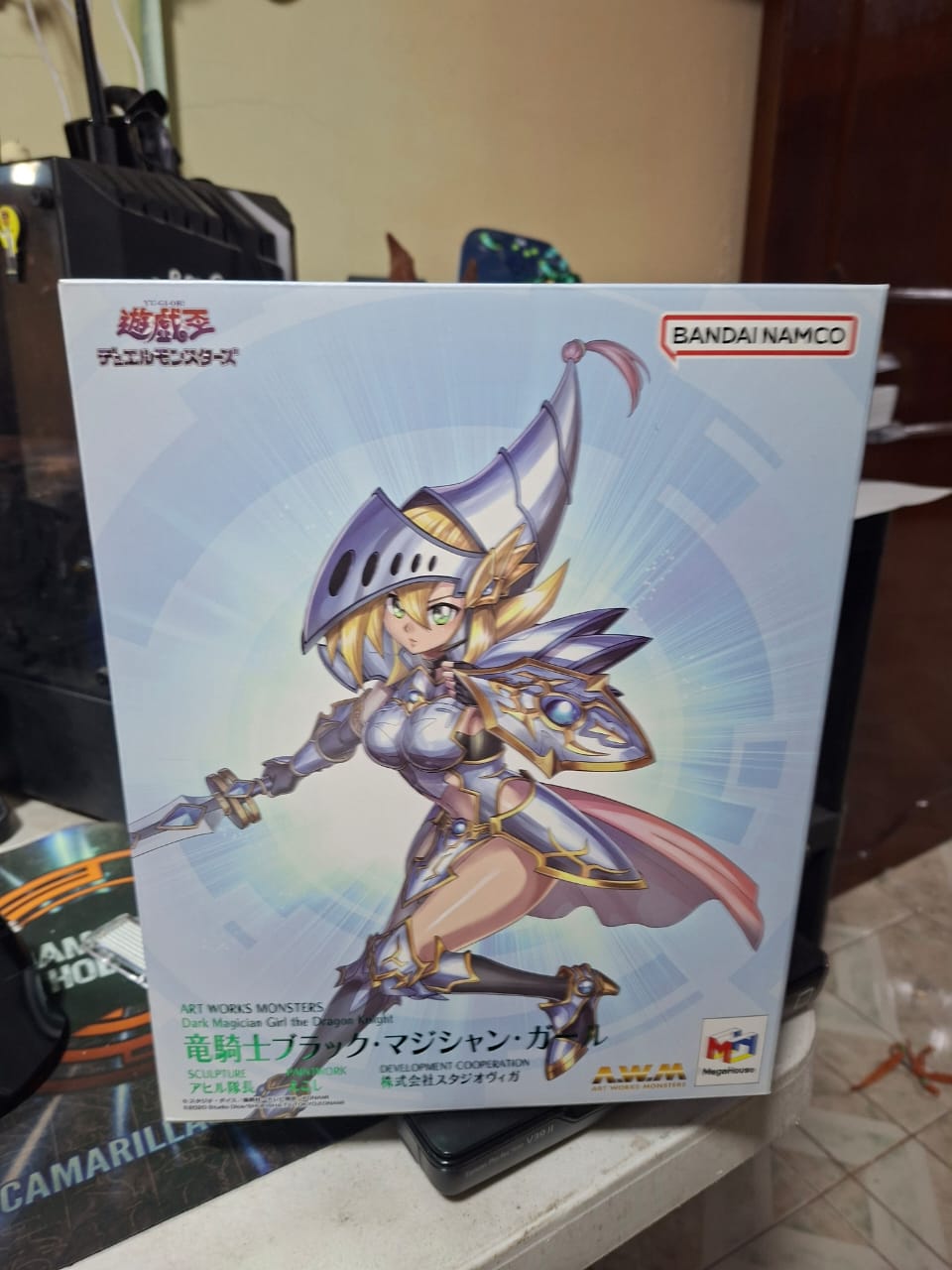 Megahouse Figures Monsters Chronicle Art Works Monsters: Yu Gi Oh Duel Monsters - Dark Magician Girl The Dragon Knight 2