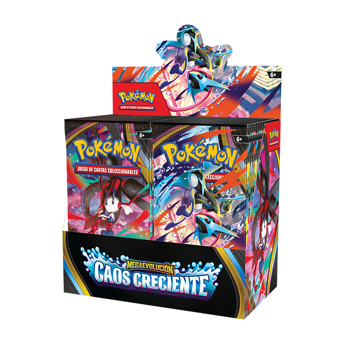 Pokémon TCG: Mega Evolution - Chaos Rising Booster Display 2