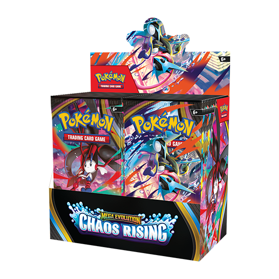 Pokémon TCG: Mega Evolution - Chaos Rising Booster Display 1