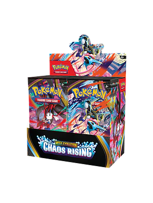 Pokémon TCG: Mega Evolution - Chaos Rising Booster Display