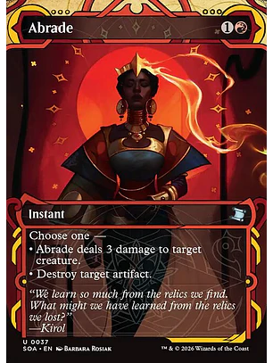 Abrade - SOA-37 - Uncommon