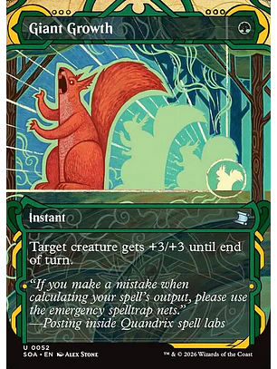 Giant Growth - SOA-52 - Uncommon